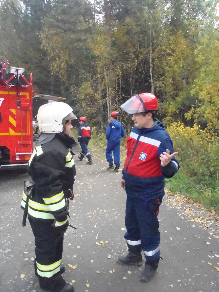 В Первоуральске прошли командно-штабные учения по тушению электроподстанции.